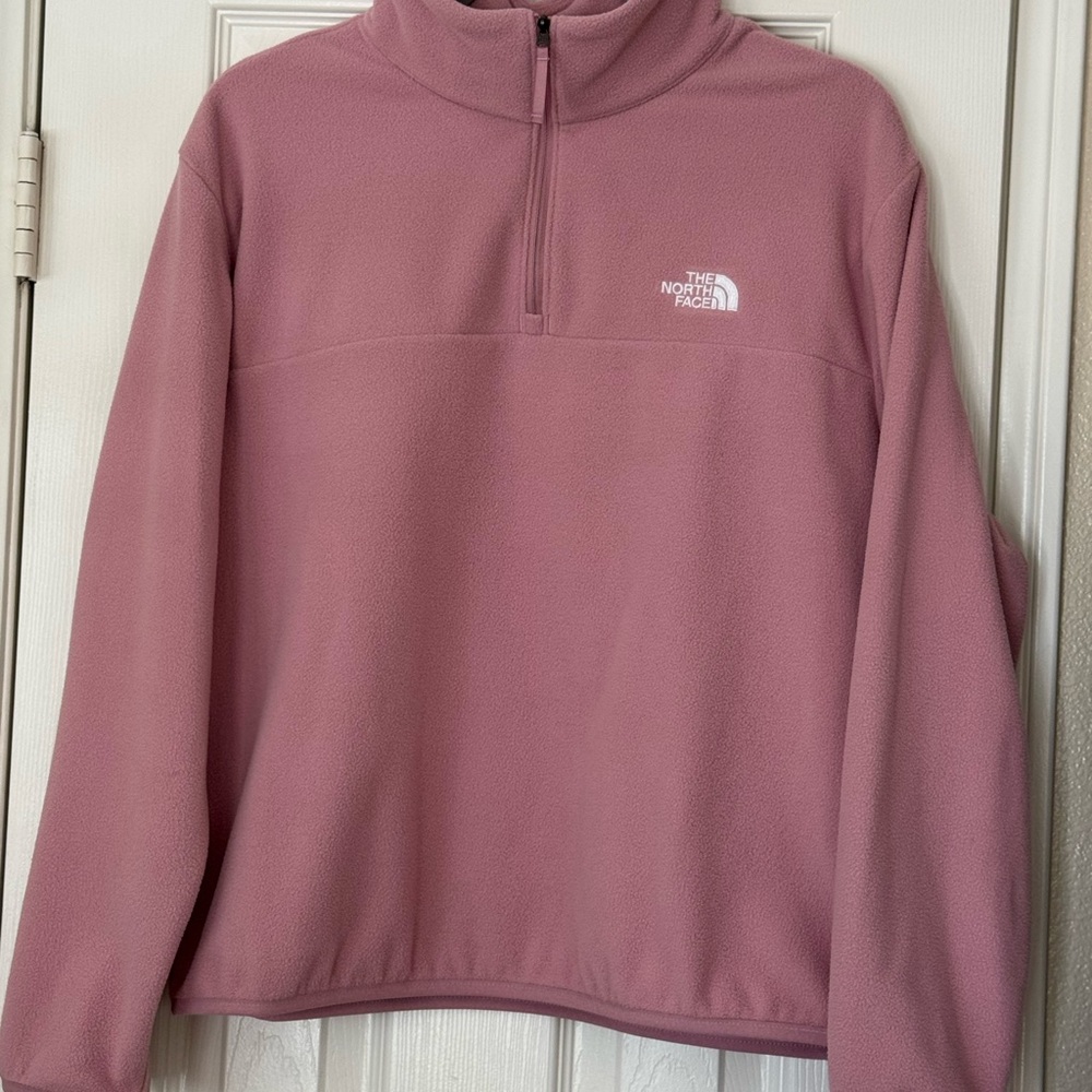 The North Face Mauve Fleece Half-Zip